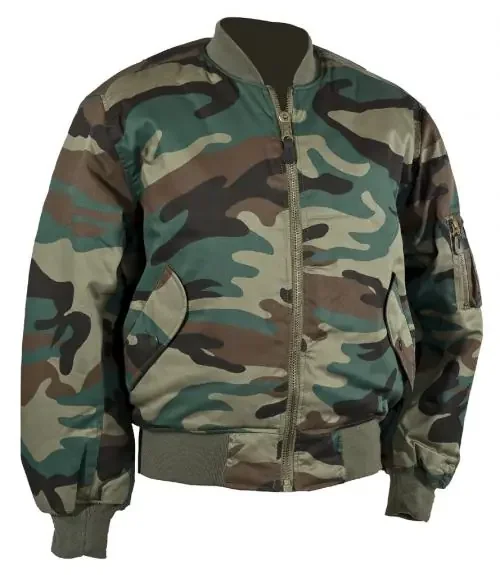 Pilotenjacke MA1 ‘woodland‘