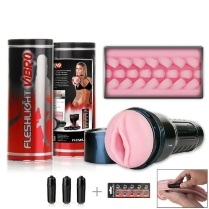 Pink Lady Touch – Fleshlight Vibro Masturbator