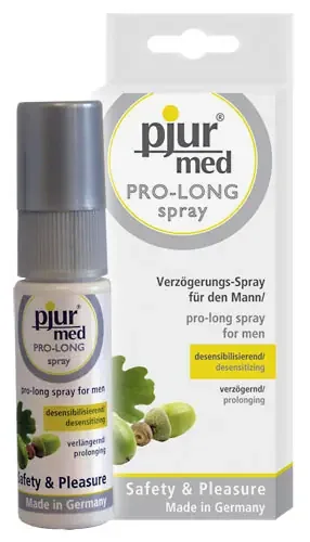 Pjur med Pro-Long Spray