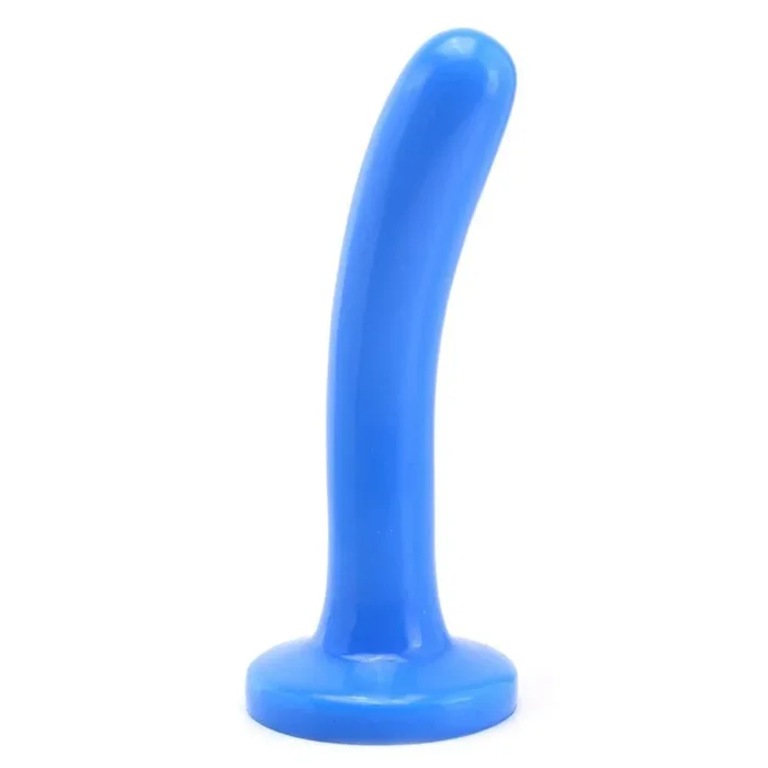 Platinum The Slim Silicone Dildo in Blue