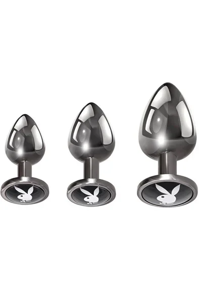 Playboy Pleasure 3-in-1 Analplug-Set