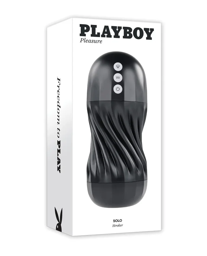 Playboy Pleasure Solo Stroker – Black