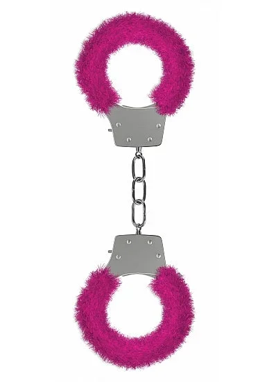 Pleasure Furry Handcuffs – Pink