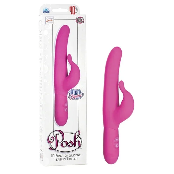 Posh 10 Function Silicone Teaser – Pink