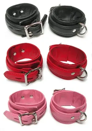 Premium Leder Fußfesseln