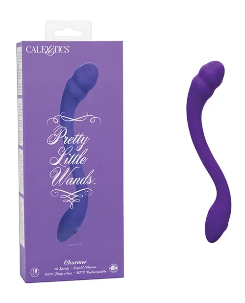 Pretty Little Wands Charmer Massager – Purple