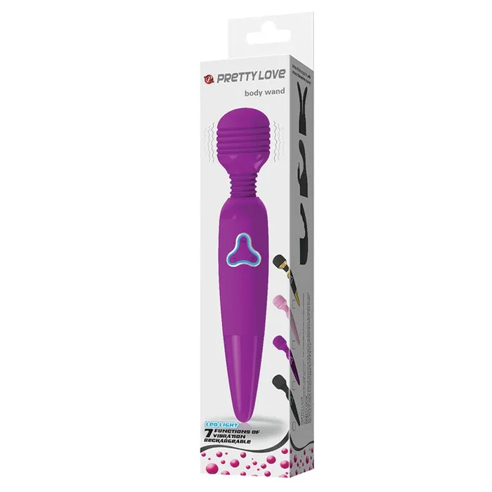 Pretty Love Body Wand With Led Light – Fucshia