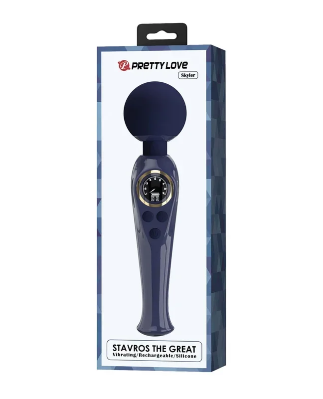 Pretty Love Skylar LED Digital Display Wand – Blue