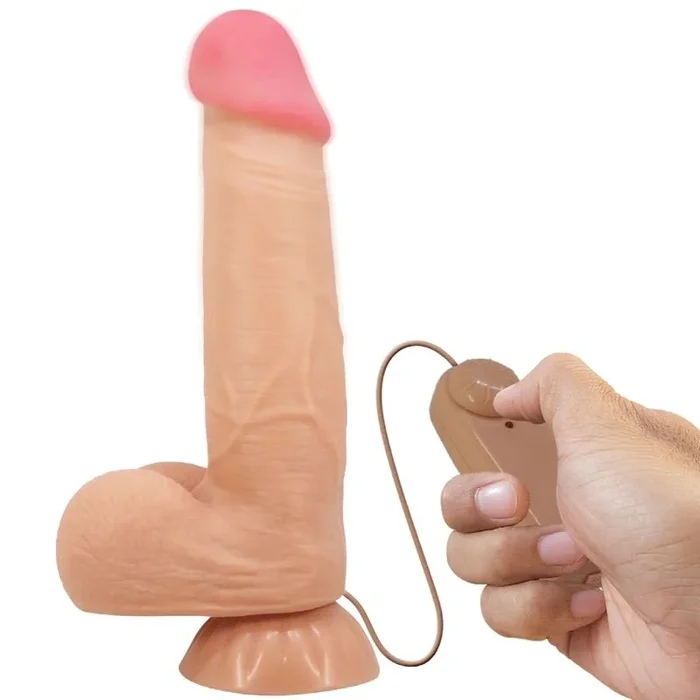 Pretty Love – Sliding Skin Series Realistischer Dildo mit Sliding Skin Saugnapfleisch 21,8 CM