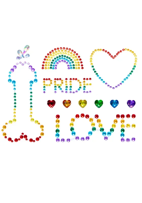 Pride Körperjuwelen-Sticker