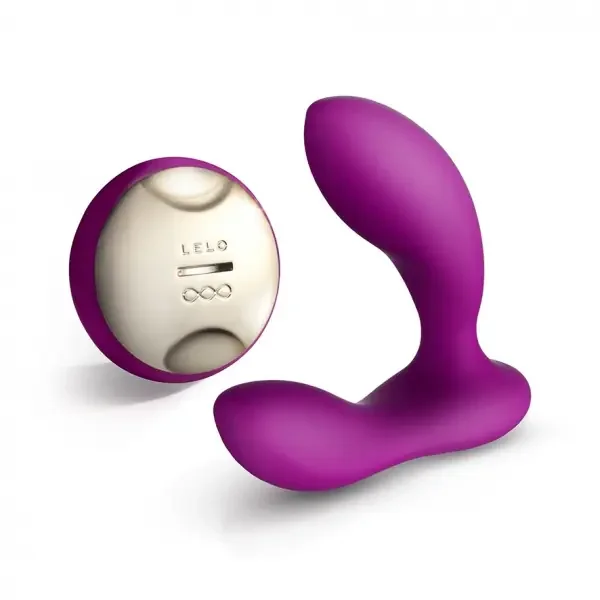 Prostata Massage mit Fernbedienung – dunkles rosé