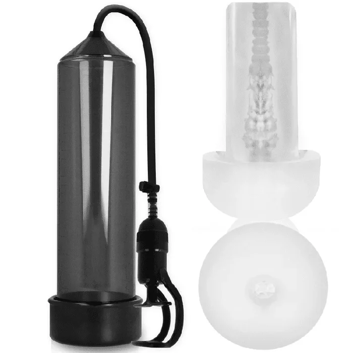 Pump Addicted – Rx5 Schwarz mit Masturbator