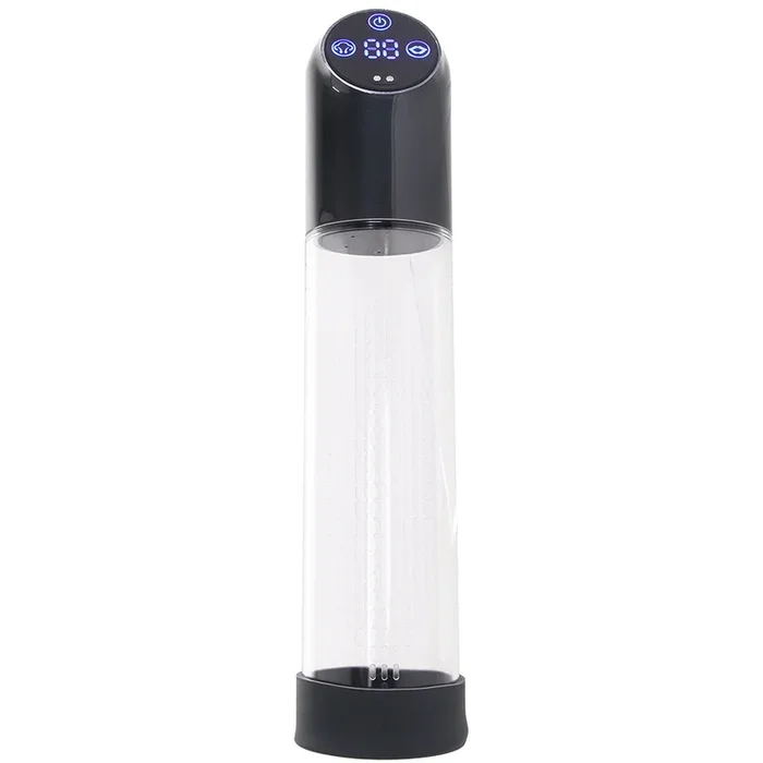 Pumped Automatic Waterproof Penis Pump in Grey