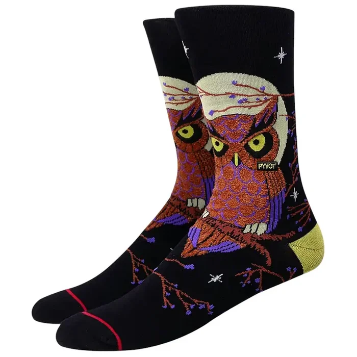 Pyvot Printed Socks-Owly Owl*