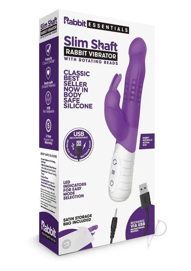 Rabbit Essentials Recharge Slim Rabbit Vibe Purple