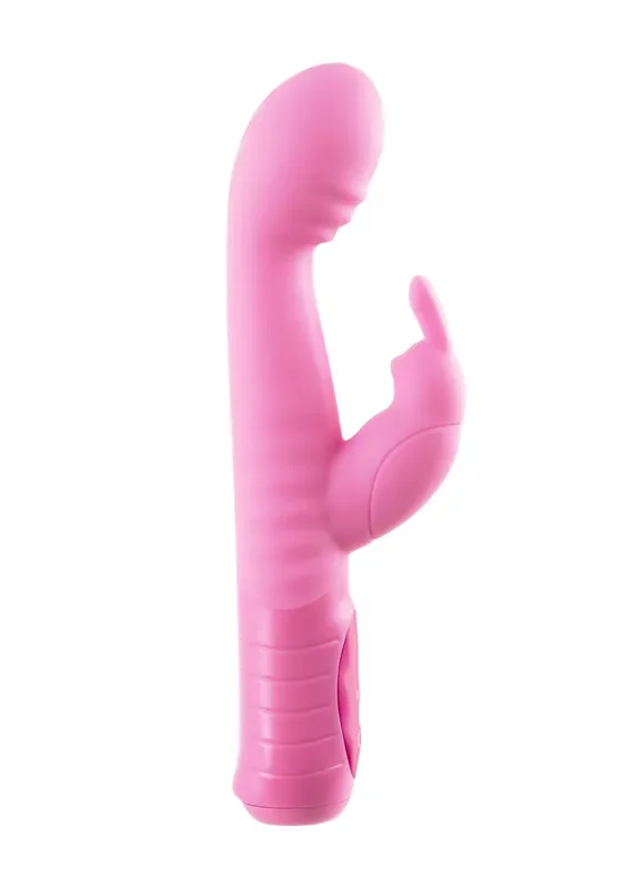 Rabbitvibrator mit G-Punkt Stimulation – pink