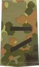 Rangschlaufen (Heer) Bw flecktarn ‘Gefreiter UA‘