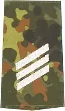 Rangschlaufen (Heer) Bw flecktarn ‘Hauptgefreiter‘
