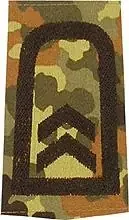 Rangschlaufen (Heer) Bw flecktarn ‘Oberfeldwebel‘