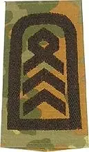 Rangschlaufen (Heer) Bw flecktarn ‘Oberstabsfeldwebel‘