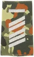 Rangschlaufen (Heer) Bw flecktarn ‘Oberstabsgefreiter UA‘