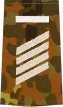 Rangschlaufen (Heer) Bw flecktarn ‘Stabsgefreiter UA‘