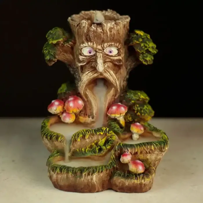 Räucherkegelhalter Zauberbaum