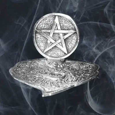 Räucherstäbchenhalter mit Pentagramm