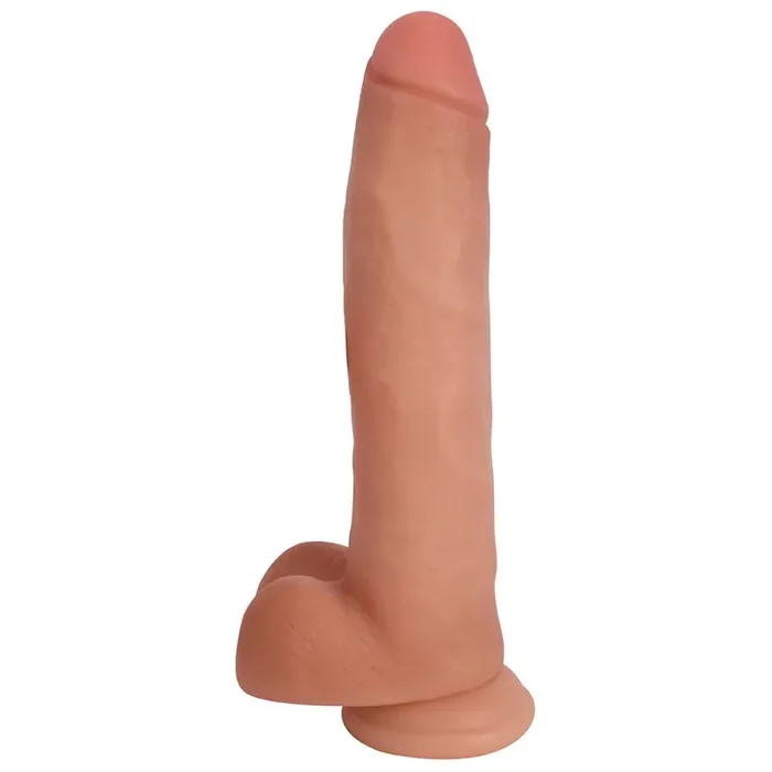 Realistischer Dildo mit Hoden