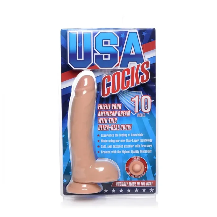 Realistischer Dildo mit Saugnapf
