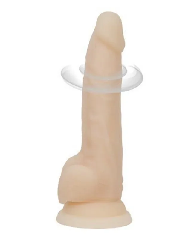Realistischer Vibrator mit Saugnapf