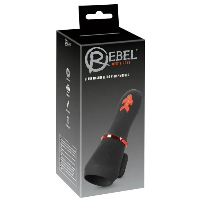 Rebel Glans Masturbator with 2 Motors