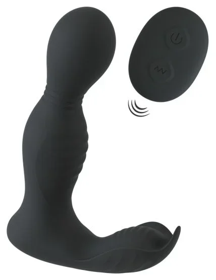Rebel RC Butt Plug with 2 Functions (13,7 cm, Ø max. 3,3 cm)