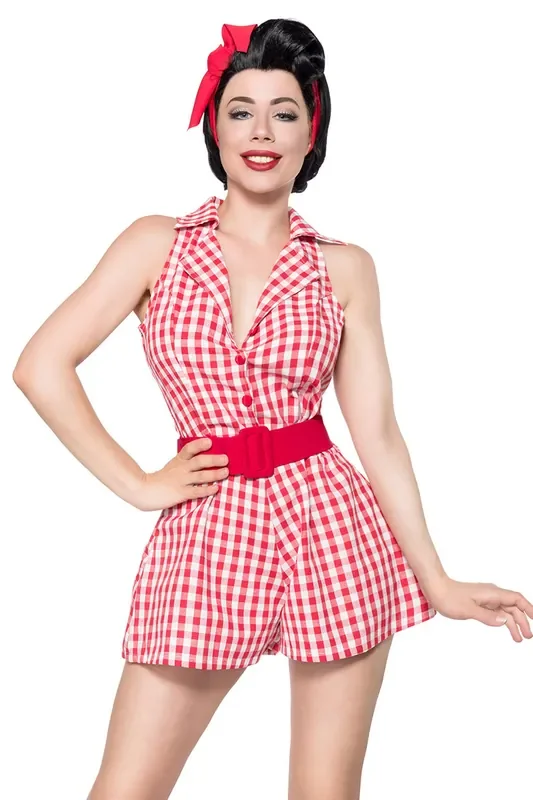 Retro Jumpsuit – kariert