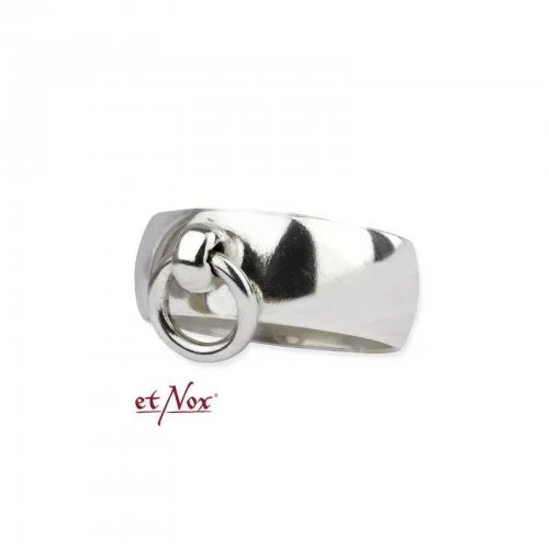 Ring der O – Silber abgerundet – 8 mm
