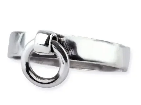 Ring Story of O. – 4mm – Silber