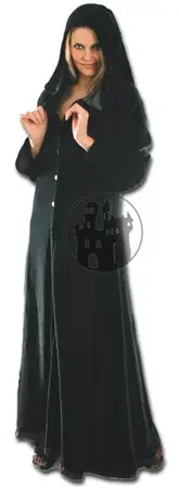 Robe mit Kapuze (Farbe Bordeaux, Grösse L-XL)