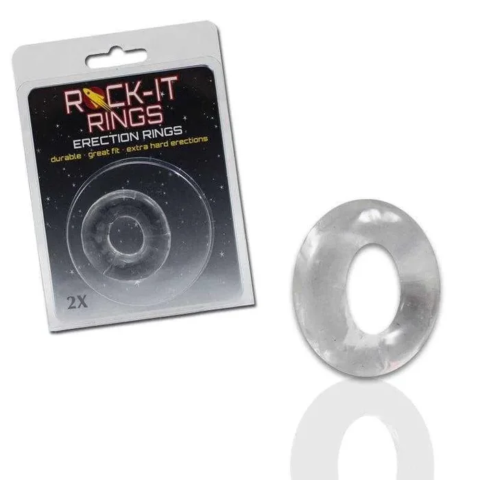 Rock-It Rings 2X Donut C-Ring – Clear