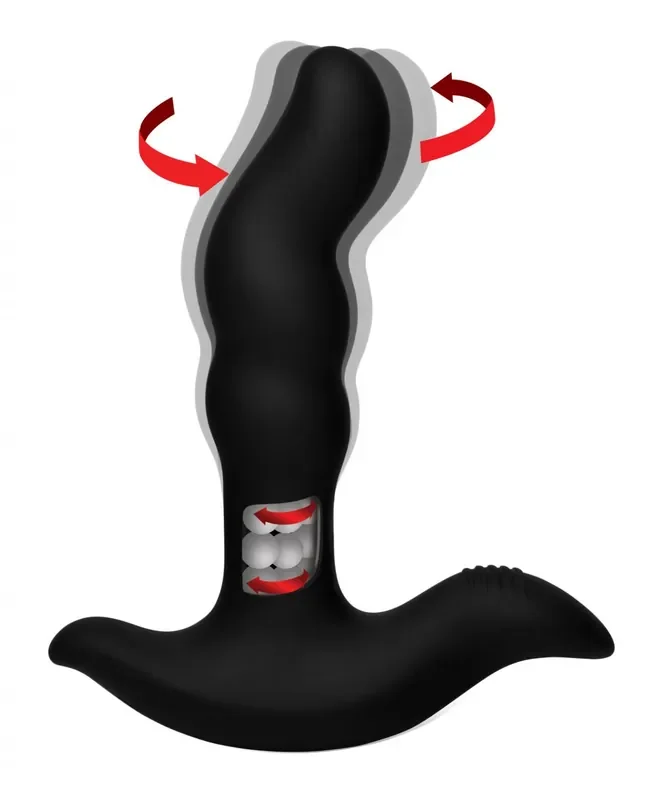 Rotierender Analplug mit Fernbedienung