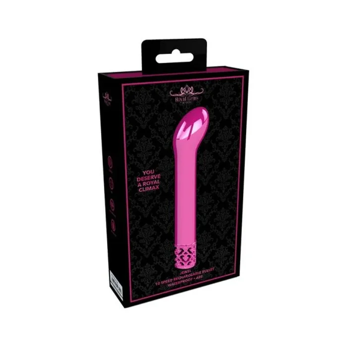 Royal Gems – Jewel – Abs Rechargeable Bullet – Pink