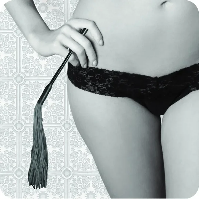Rubber Tickler in Black
