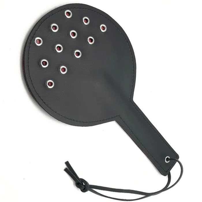 Rundes Leder-Paddle mit Ösen