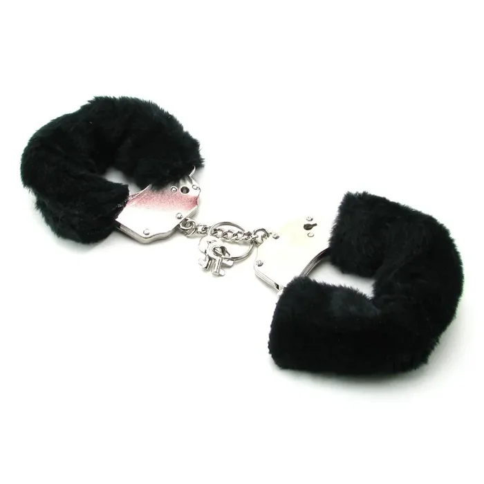 S&M Furry Handcuffs – Black