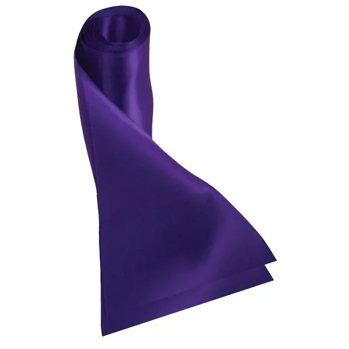 S&M Silky Sash Restraints – Purple