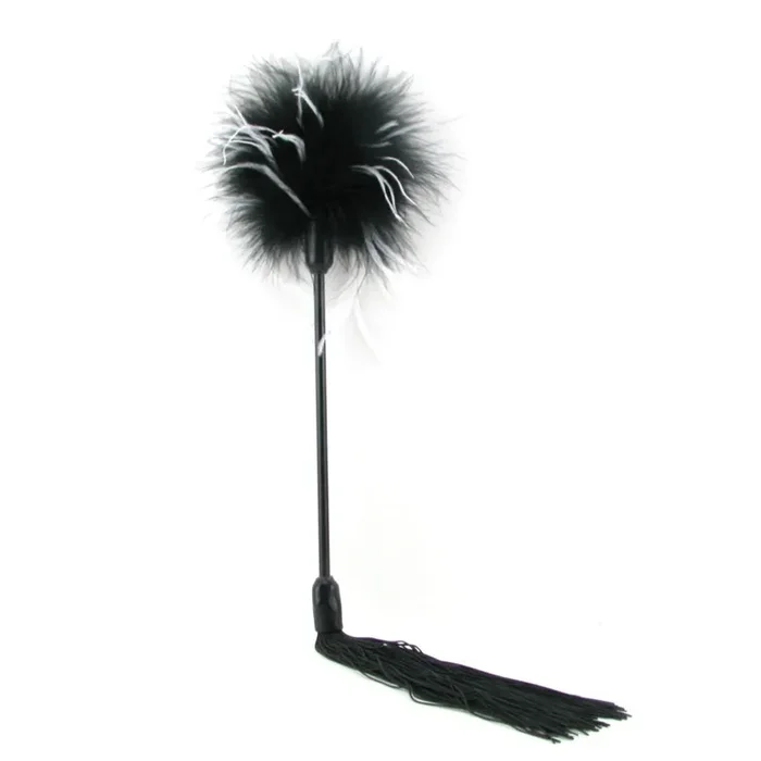 S&M Whip & Tickle Black and White
