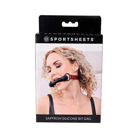 Saffron Silicone Bit Gag