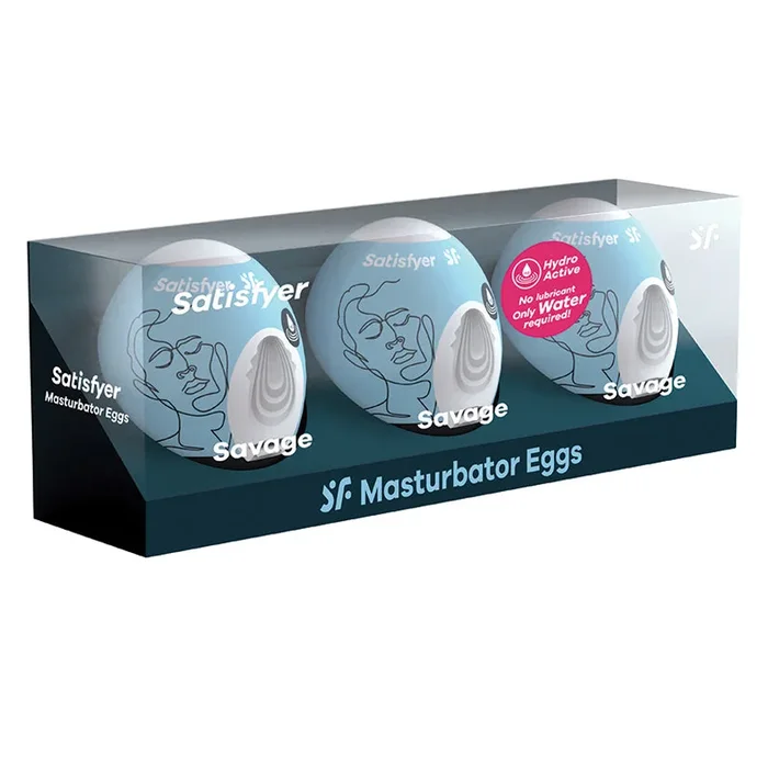 Satisfyer Masturbator Egg 3er Set-Savage