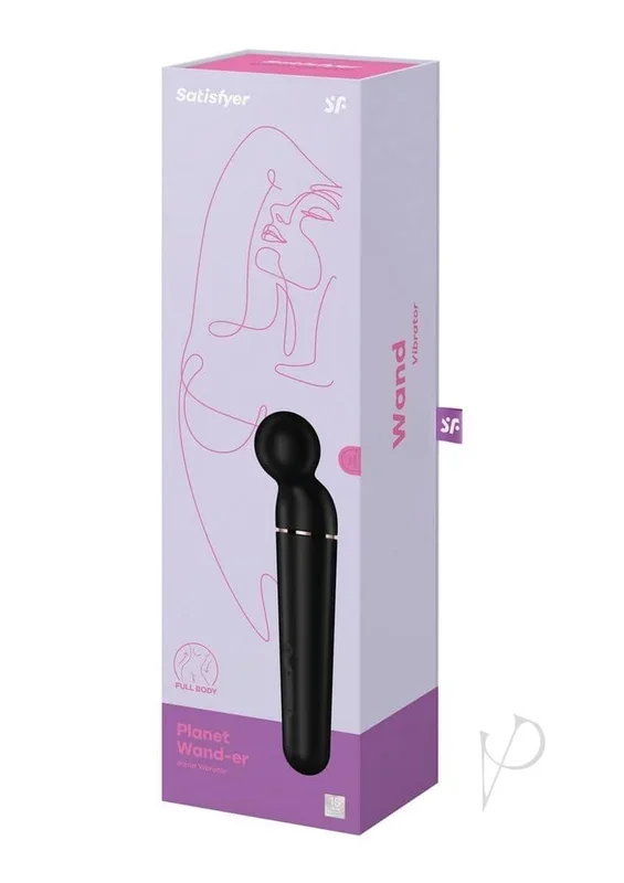Satisfyer Planet Wand-er – Black