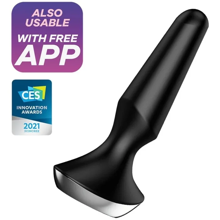 Satisfyer – Plug Ilicious – Plug Vibrator Schwarz