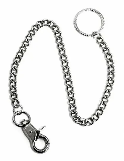 Schlüsselanhänger – Karabinerhaken mit Kette